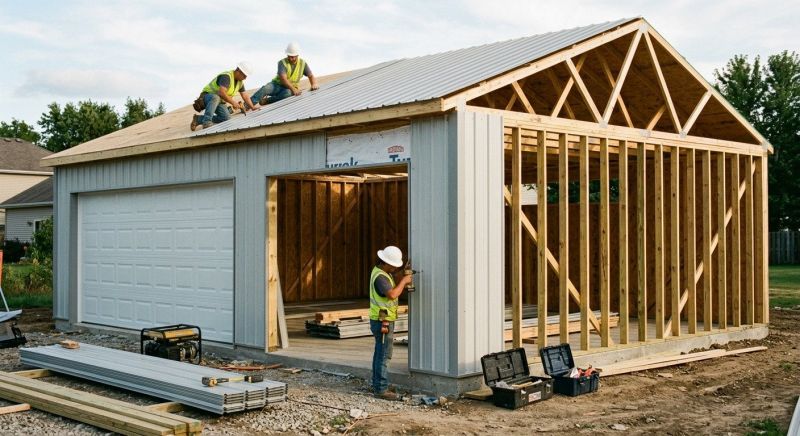 Attached Garage Construction in Mount Pleasant, SC