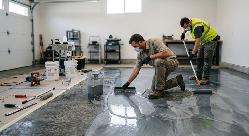 Concrete Floor Coating Service in Columbia, SC