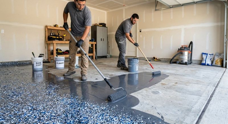 Epoxy Flooring Installation in Greenville, SC