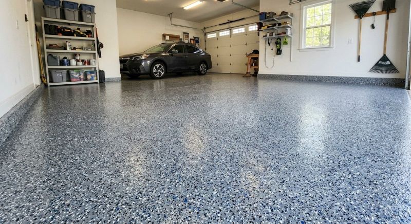 Epoxy Garage Flooring Installation in Columbia, SC