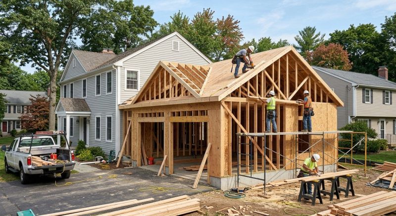 Four Car Garage Installation in Houston, TX