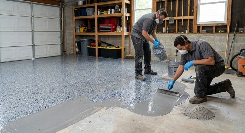 Garage Concrete Coating in Annapolis, MD