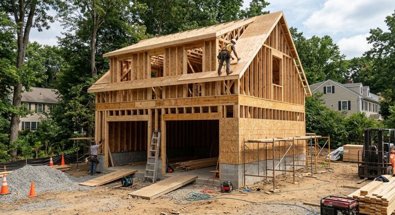 Garage Construction in Pearland, TX