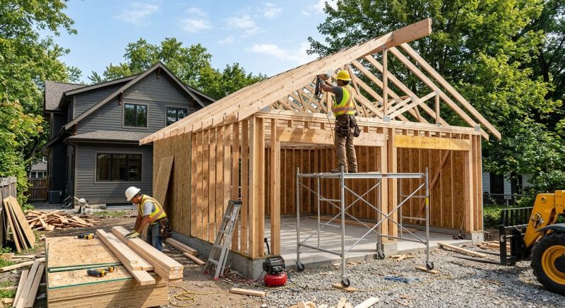 Garage Construction in North Charleston, SC