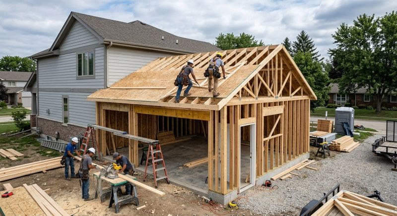 Metal Garage Construction in South Houston, TX