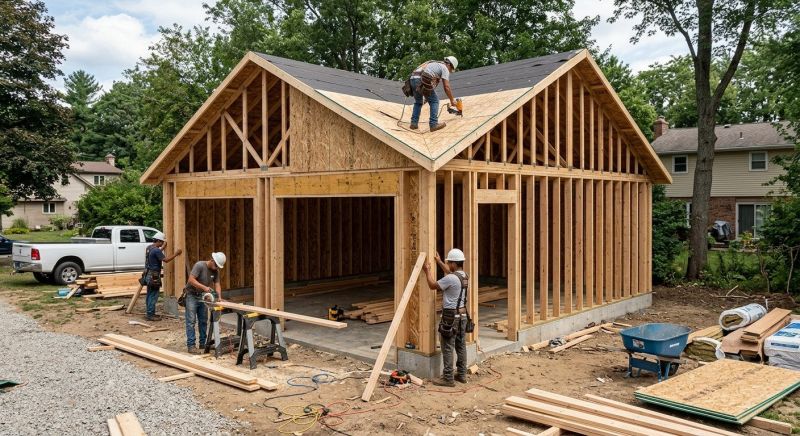Metal Garage Construction in Mount Pleasant, SC