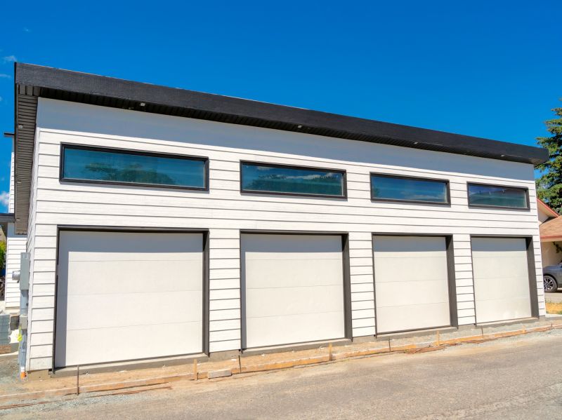 Three Car Garage Installation