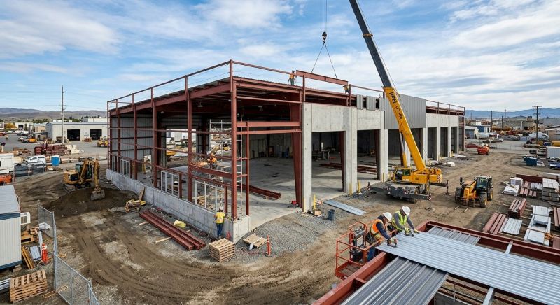Commercial Garage Construction in North Charleston, SC