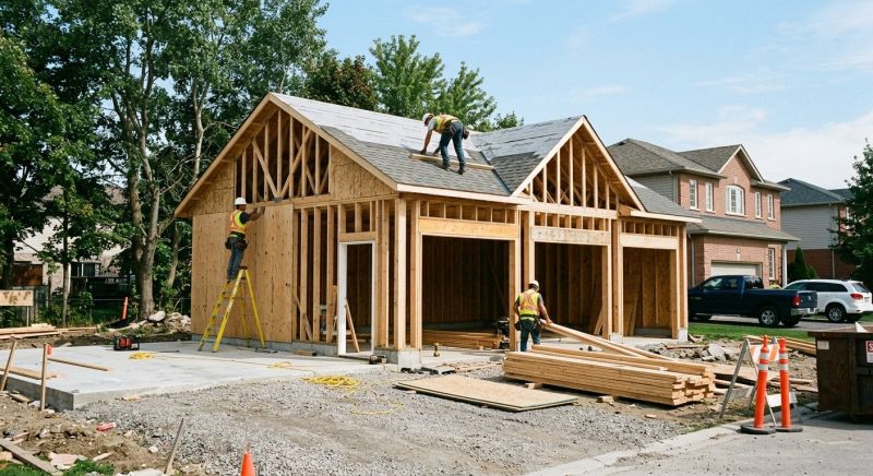 Wood Garage Installation in North Charleston, SC