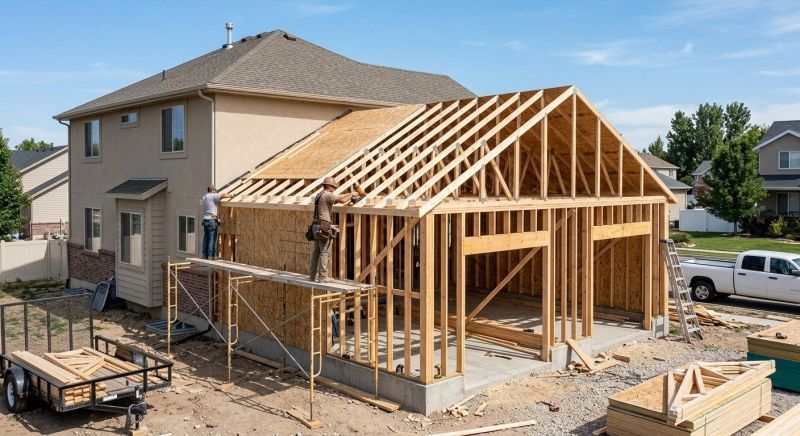 Wood Garage Installation in Las Vegas, NV